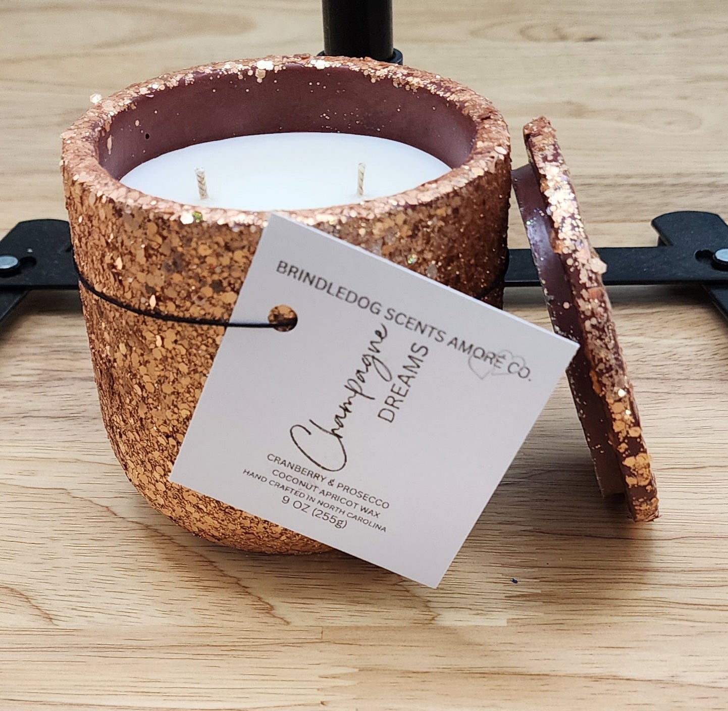 Champagne Dreams 9 oz Cranberry & Prosecco Scented-Sparkle Series