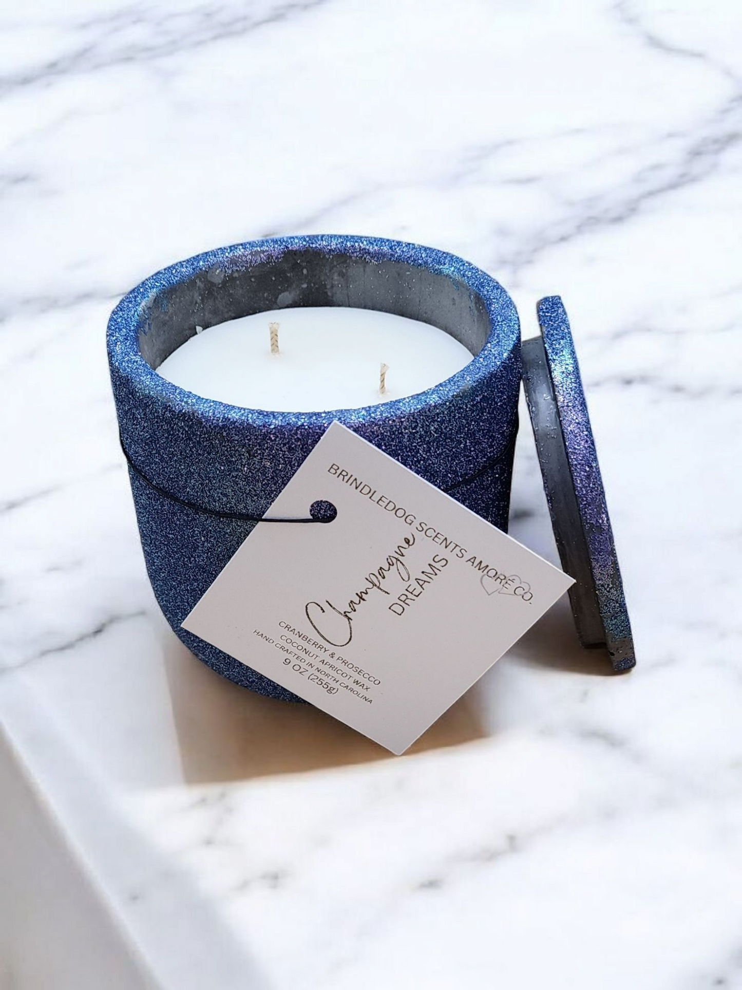 Champagne Dreams 9 oz Cranberry & Prosecco Scented-Sparkle Series