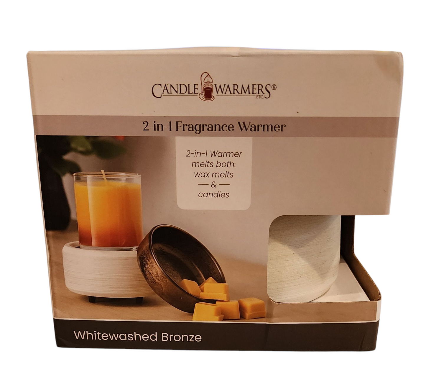 Electric Wax Melt & Candle Warmer 2 in 1