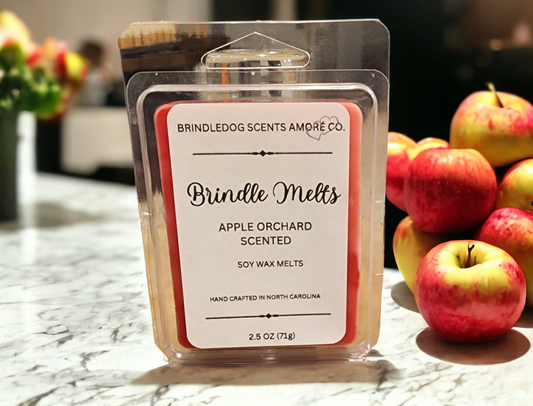 Brindle Melts 2.5 oz Soy Wax Melts Apple Orchard Scented