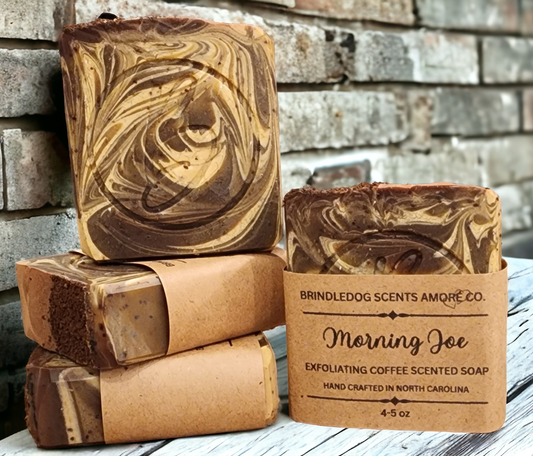 Morning Joe- Delicious Coffee Scented & Exfoliating Soap Bar 4.5 -5 oz