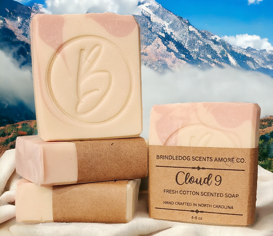 Cloud 9- Fresh Cotton Scented Soap Bar 4-5 oz