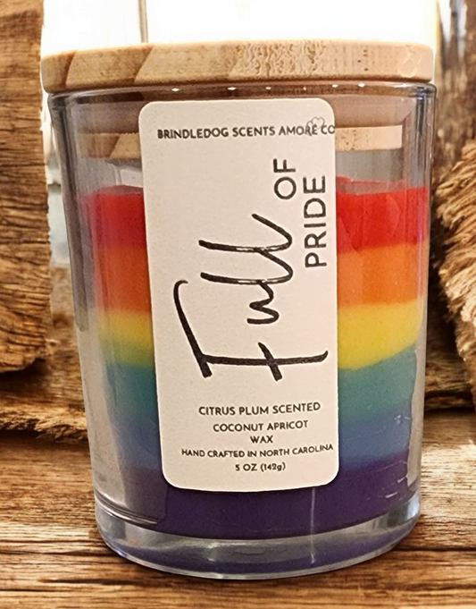 Full Of Pride 5 oz Handcrafted Soy Candle