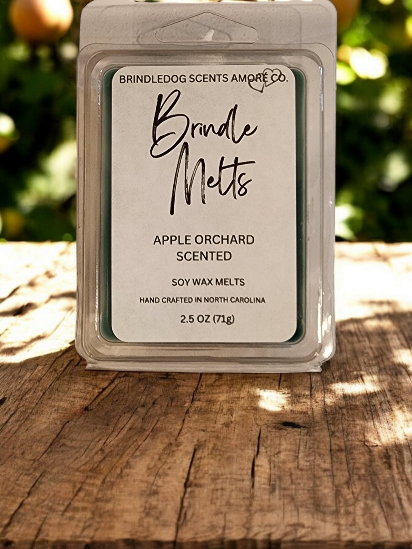 Brindle Melts 2.5 oz Soy Wax Melts Apple Orchard Scented