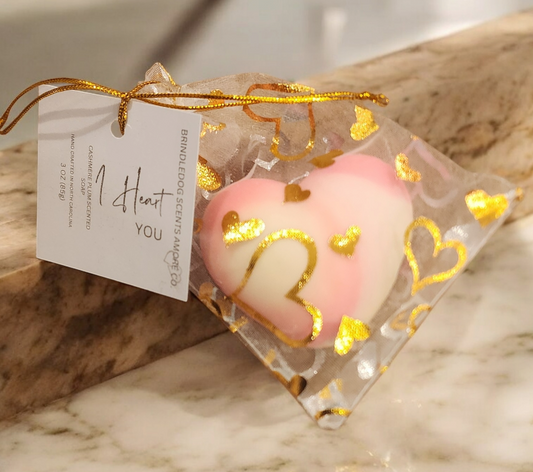 I Heart You- Cashmere Plum Scented Soap Bar 3oz