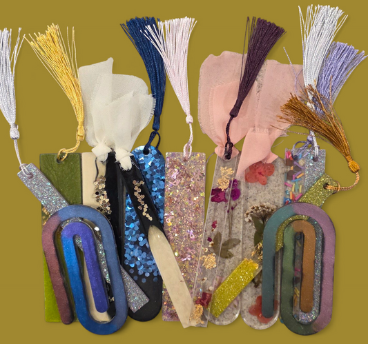 Resin Bookmarks Assorted Styles