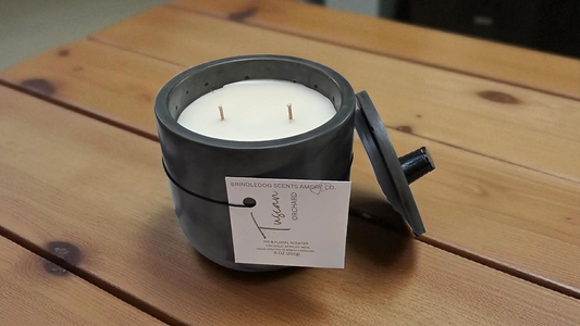 Tuscan Orchard 9oz Fig & Floral Scented- Midnight Silver Series