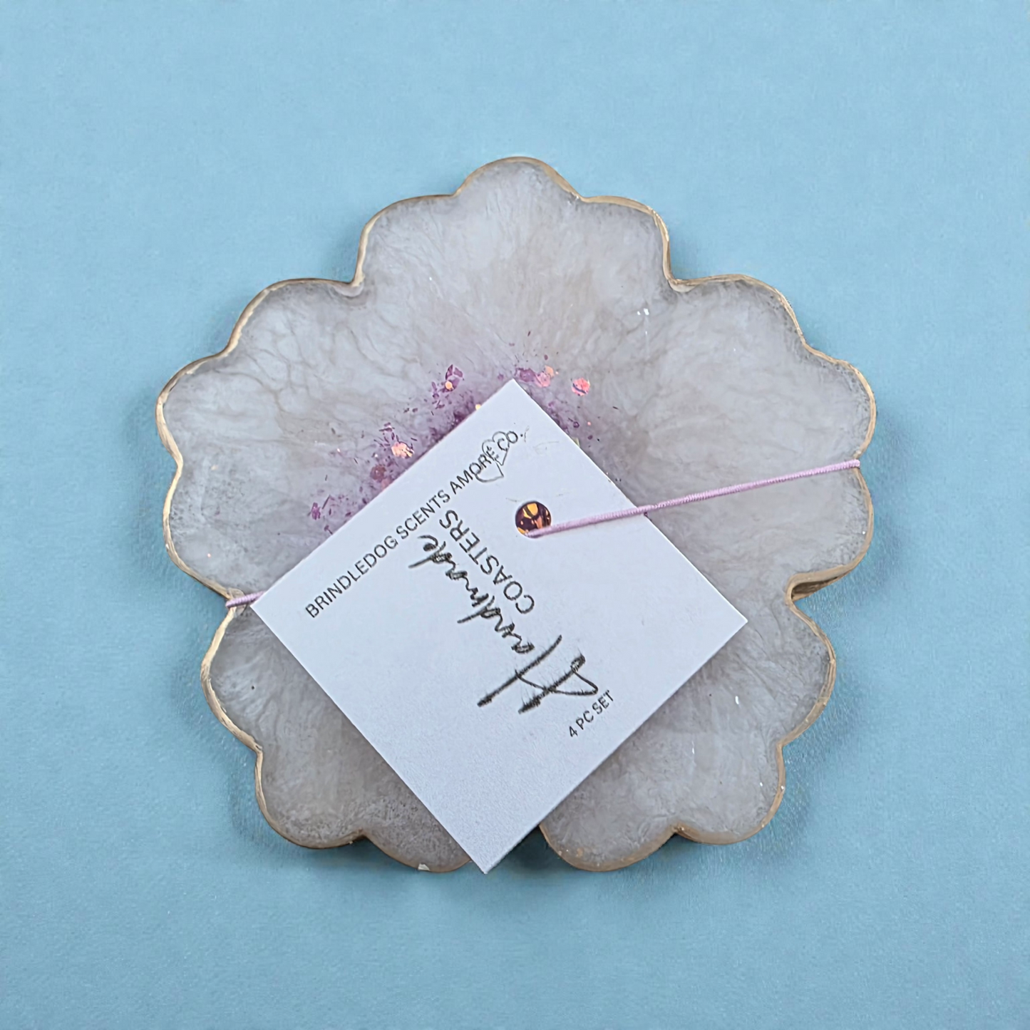 Handmade Coasters 4pc