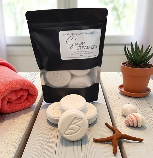 Shower Steamers- Sea Salt Musk & Floral Scented 6.5 oz