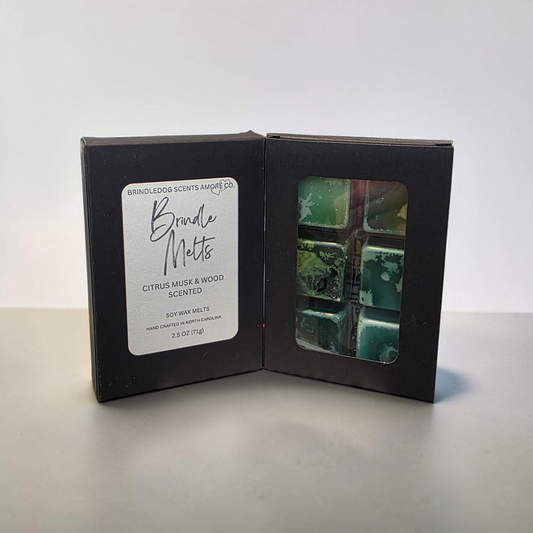 Soy Blended Wax Melts Citrus Musk & Wood Scented 2.5 oz