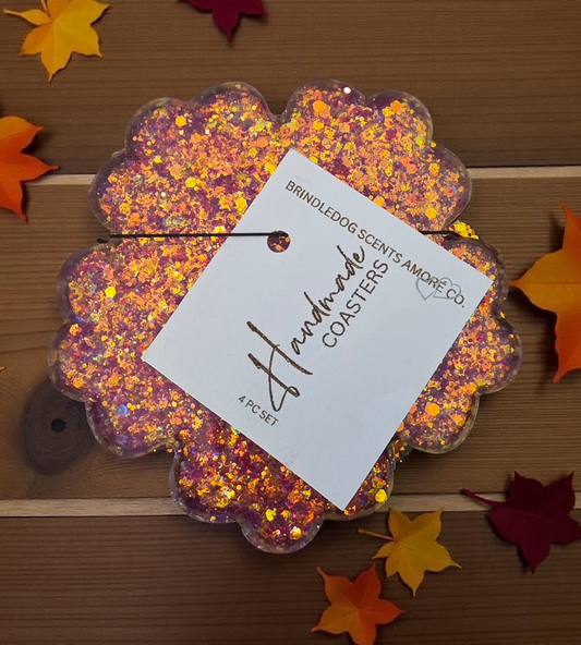 Handmade Coasters 4pc