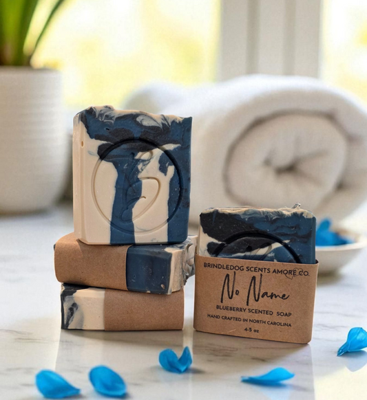 No Name Blueberry Scented Soap Bar 4-5 oz