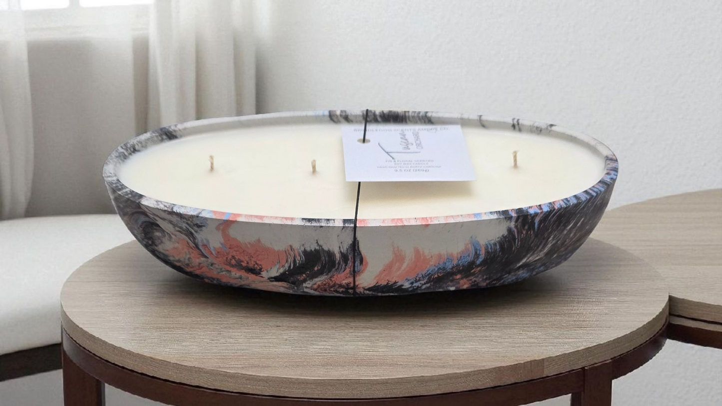 Tuscan Orchard 9.5 oz Fig & Floral Scented-Boat Series