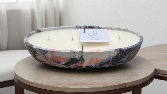 Tuscan Orchard 9.5 oz Fig & Floral Scented-Boat Series