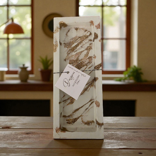 Designer Cement Accessory Tray- Style 002