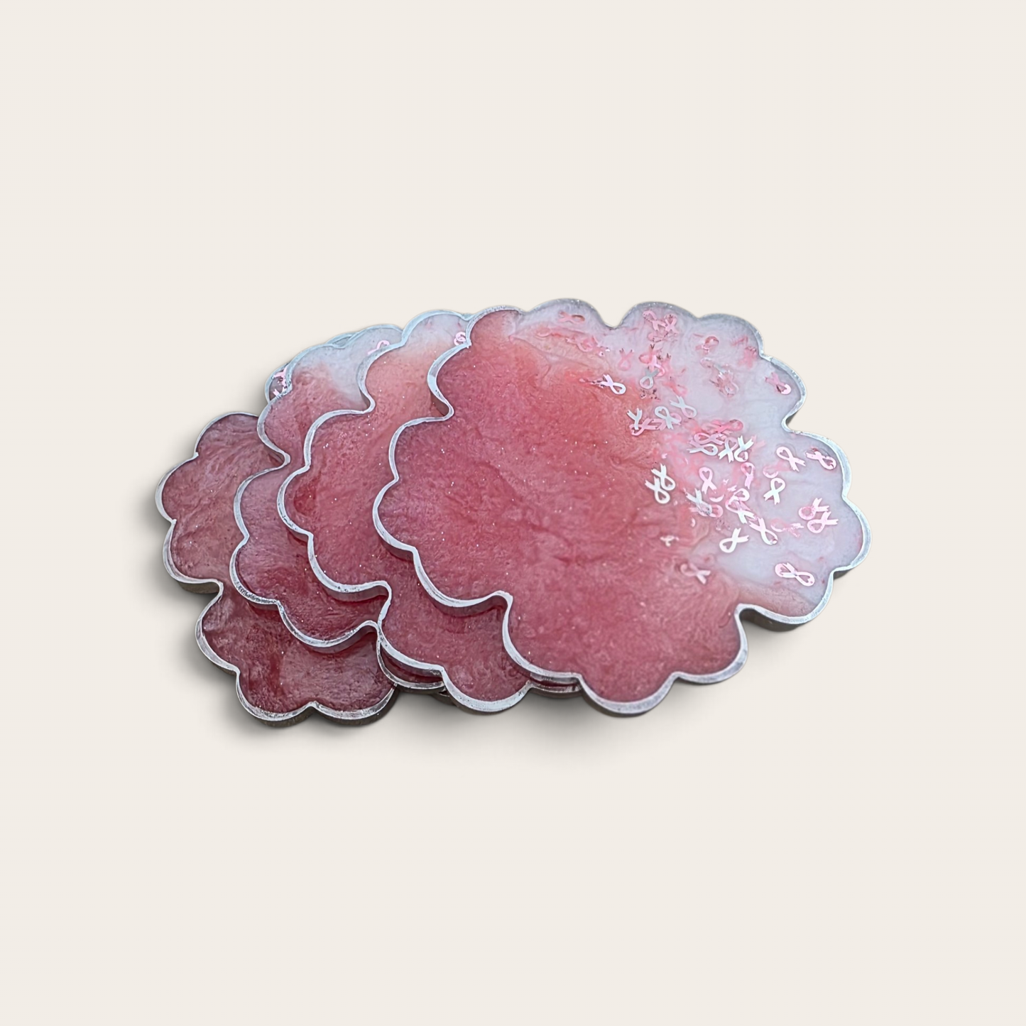 Handmade Coasters- 4pc