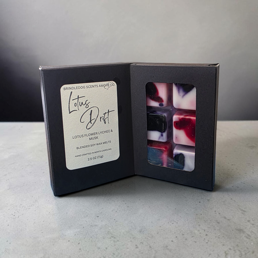 Soy Blended Wax Melts Lotus Drift Lotus Flower Lychee & Musk 2.5 oz