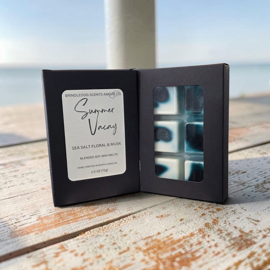 Soy Blended Wax Melts Summer Vacay Seasalt Musk & Floral 2.5 oz