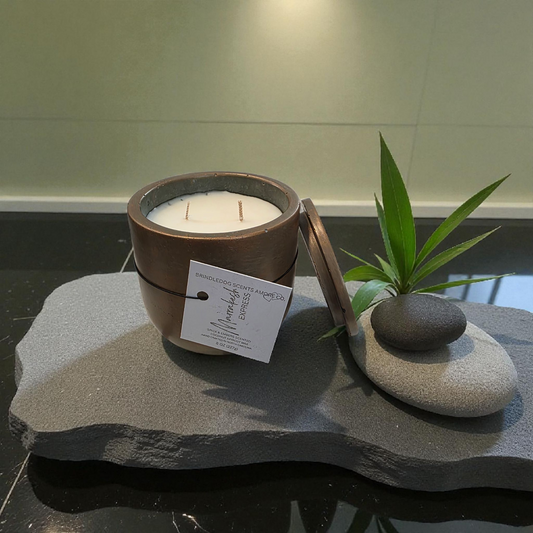 Marrakesh Express 9 oz Spice & Embers Scented-Throwing Copper Series